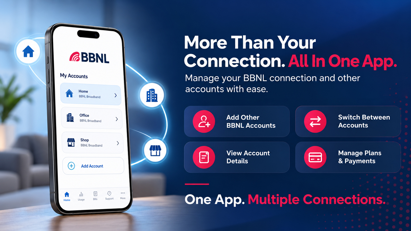 Your favourite channels in the app
